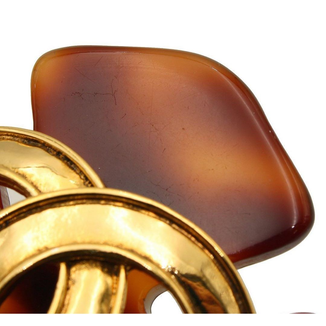 Chanel Coco Mark Tortoiseshell Cross Brooch 94 — view 4