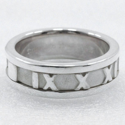 [tiffany & Co] Tiffany & Co Atlas Silver 925 Size 9.5 Ladies 6.0g Ring