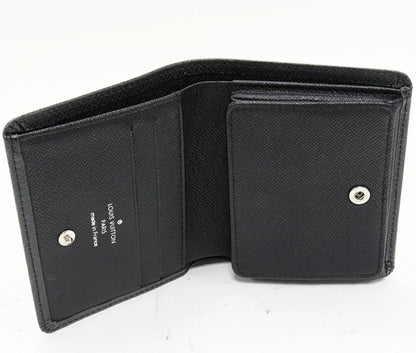 Louis Vuitton Taiga Ardoise Portefeuille Magellan Wallet With Coin Purse M30552