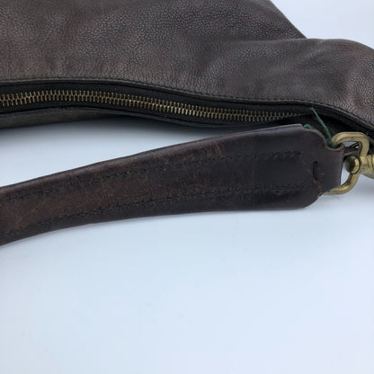 Miu Miu Shoulder Bag Brown Leather Vintage — view 12