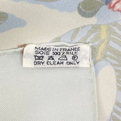 Hermes Carre 90 Noel Au 24 Faubourg Christmas At 24 Faubourg Silk Scarf