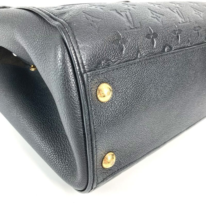Louis Vuitton Trocadero M50439 Monogram Empreinte Leather Noir Black