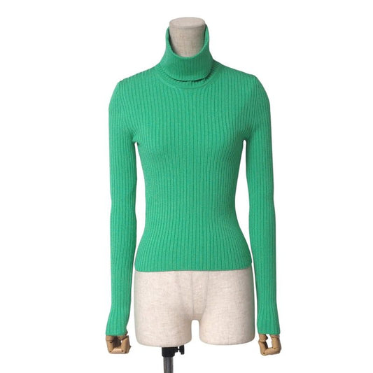 Gucci Sweater Size XS Turtleneck Ribbed Knit None Long Sleeves
