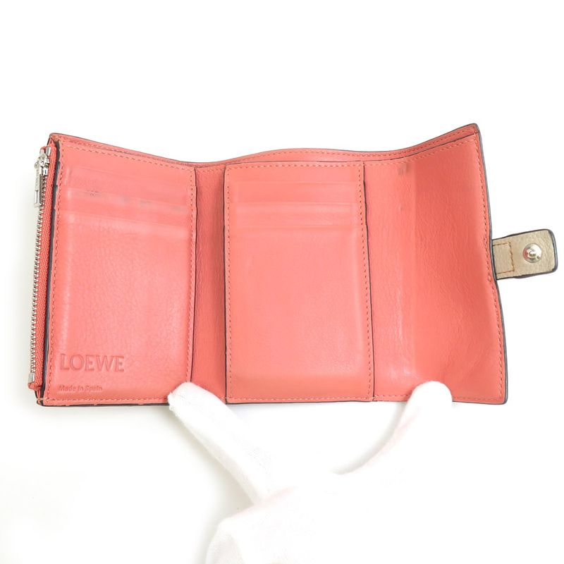 Loewe Trifold Wallet Vertical Wallet