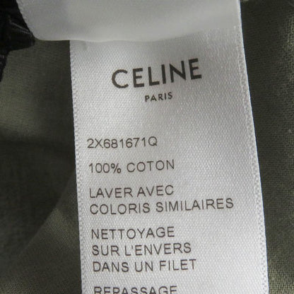 Celine 2x681671q Cotton Logo Print Short Sleeve Short Sleeve Loose T-shirt