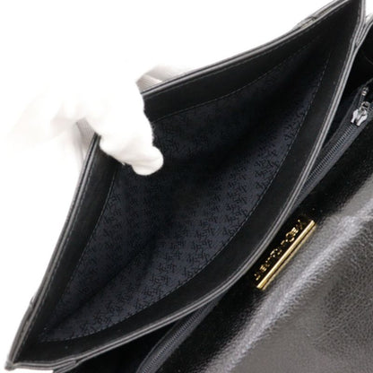 YVES Saint Laurent Yves Saint Laurent Y-stitch Calf Black Women's Shoulder Bag