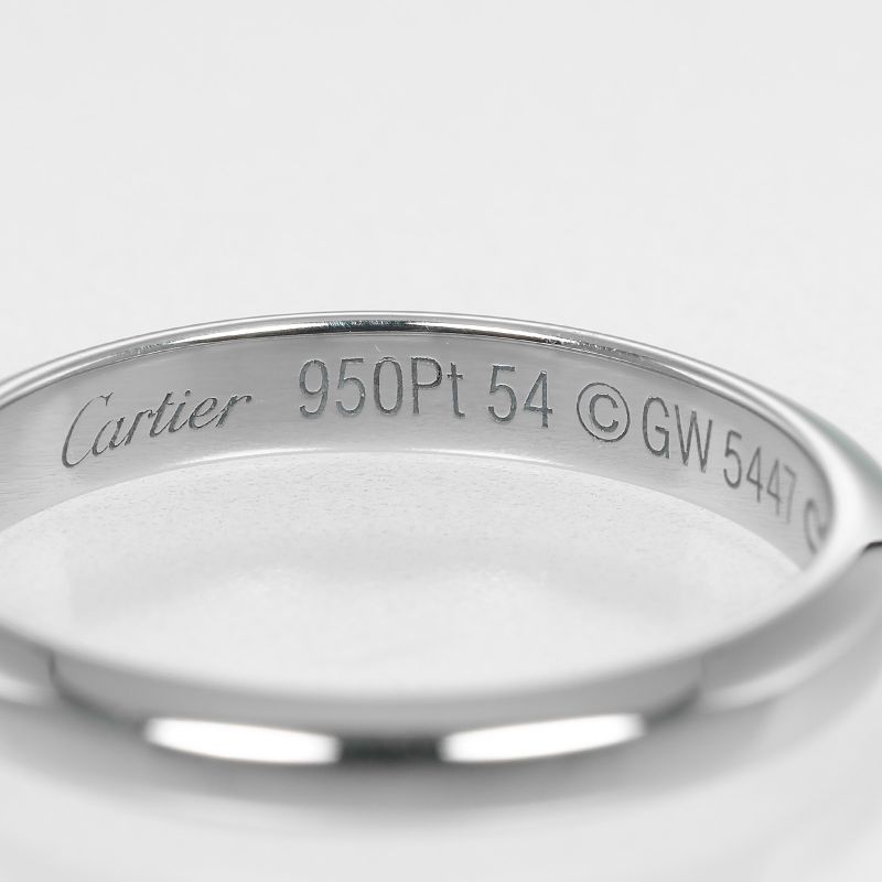 Cartier Declaration Pt950platinum #13 Ladies 5g Ring