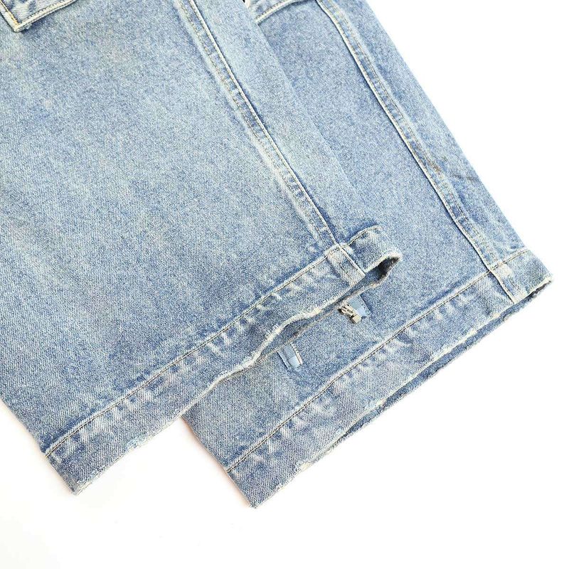 Balenciaga 22ss Raver Baggy Pants Raver Baggy Denim Pants 681703 Tjw60 Indigo 34