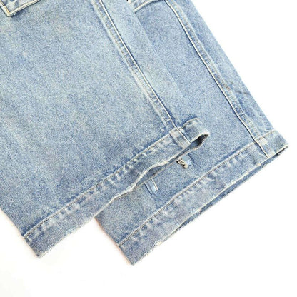 Balenciaga 22ss Raver Baggy Pants Raver Baggy Denim Pants 681703 Tjw60 Indigo 34