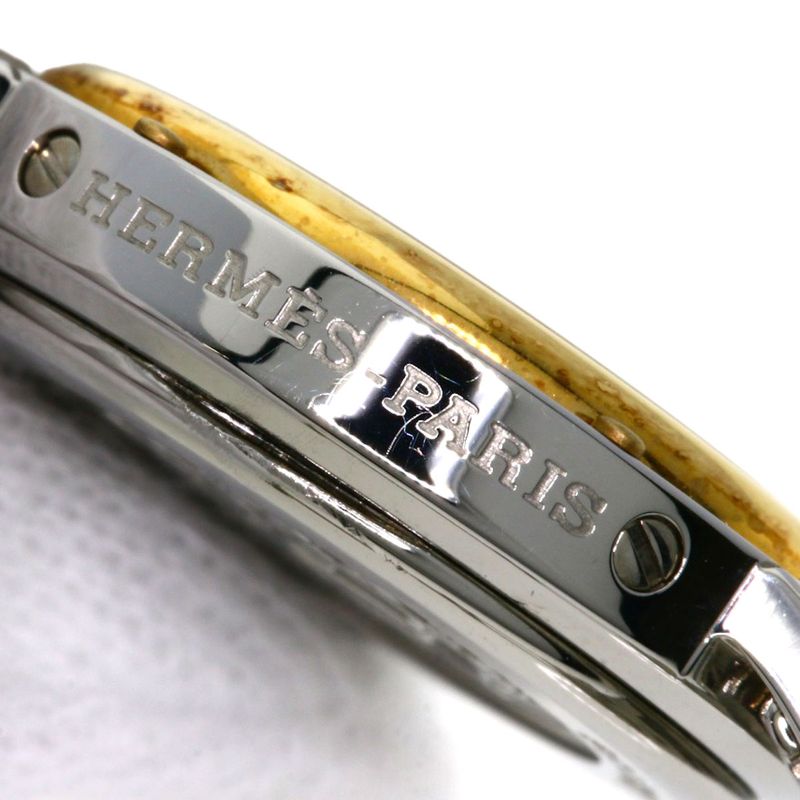 Hermes Cl4220 Clipper Watch SS Ssxgp Ladies