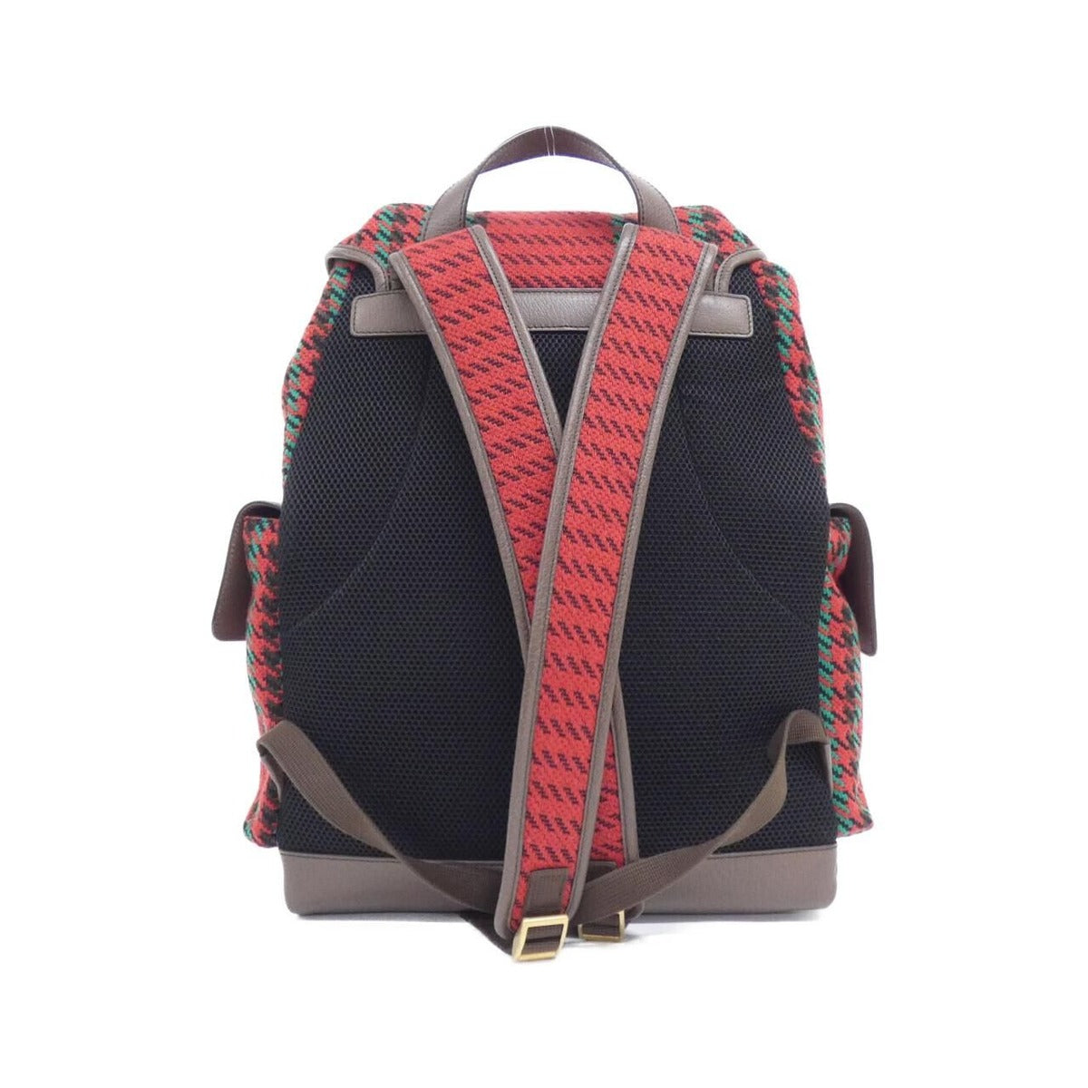Gucci Backpack Leather Wool — view 2