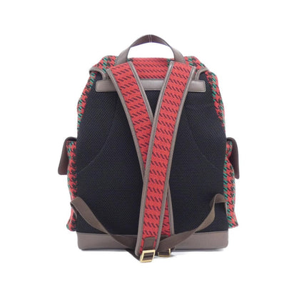 Gucci Backpack Leather Wool — view 2