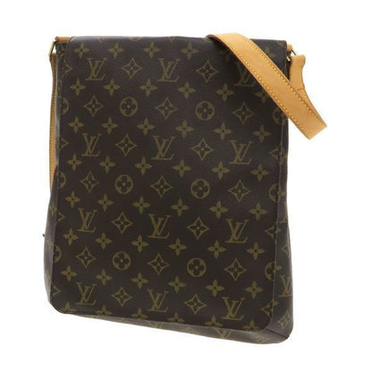 Louis Vuitton Monogram Musette Canvas Leather