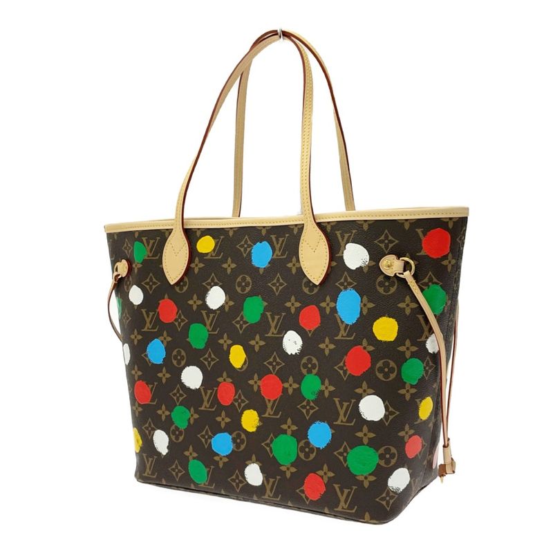 Louis Vuitton M46381 Monogram PVC X Yayoi Kusama Neverfull MM 395907 Shoulder