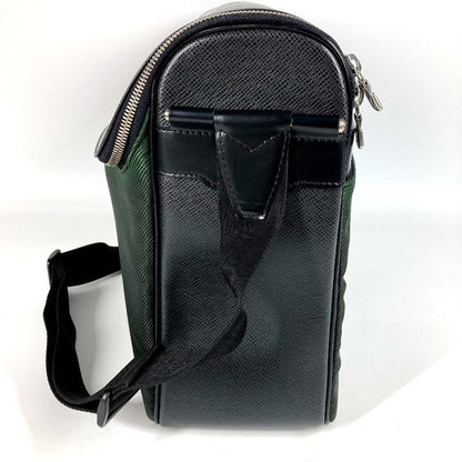 Louis Vuitton Shoulder Bag Taimir M30862 Taiga Leather Ardoise Khaki