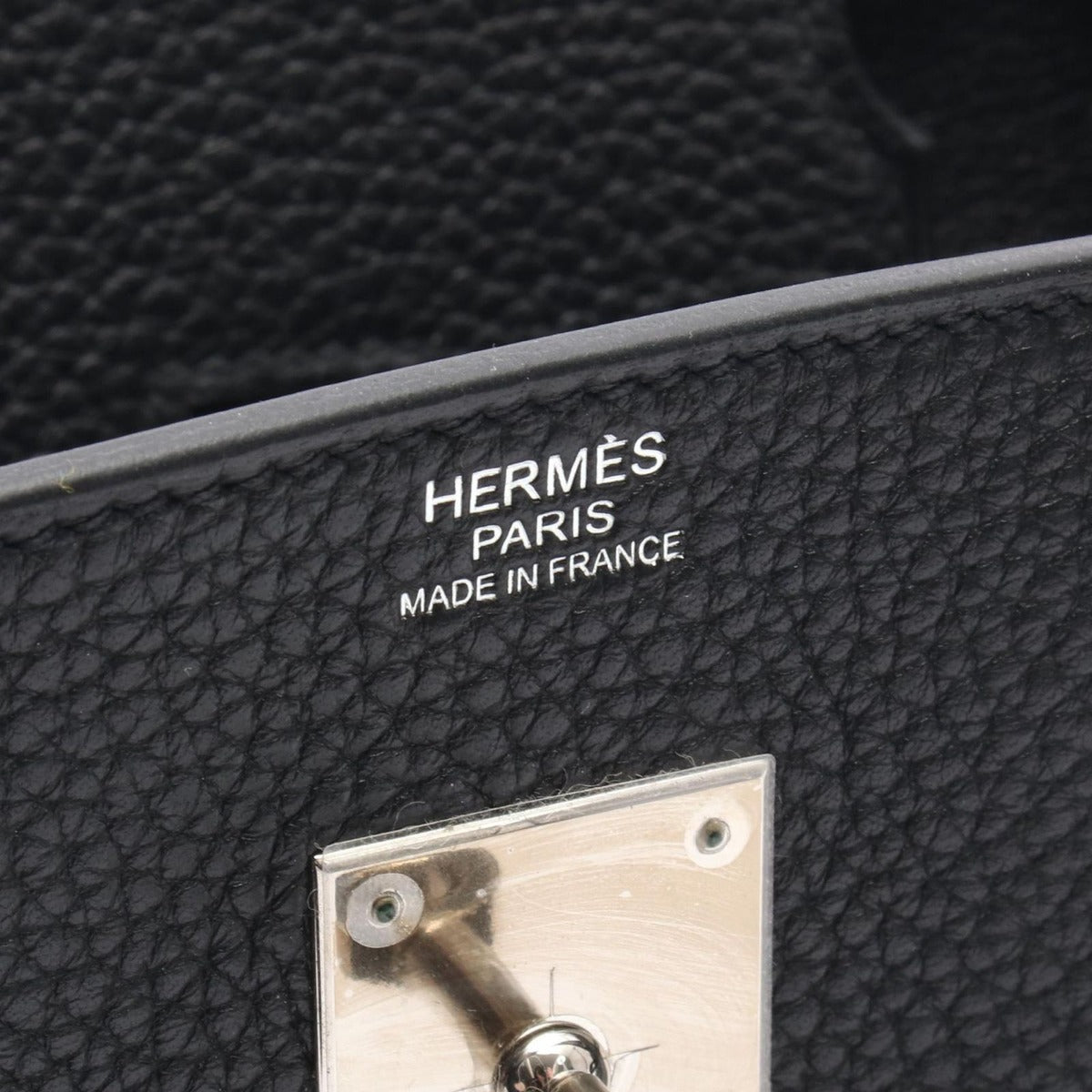 Hermes Handbag Birkin 30 Black Leather — view 4