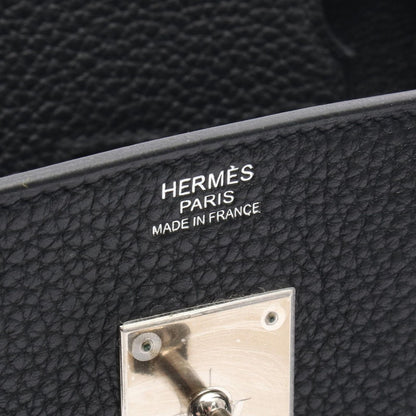 Hermes Handbag Birkin 30 Black Leather — view 4