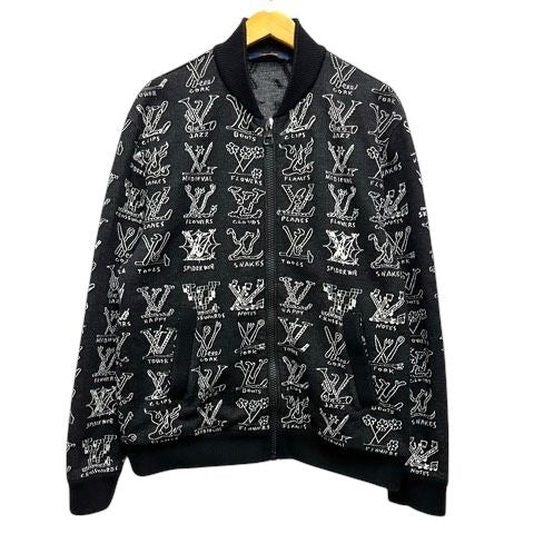 Louis Vuitton Trees Zip Jacket Blouson Rm211 M ZMH Hky21 W Cotton Logo Long