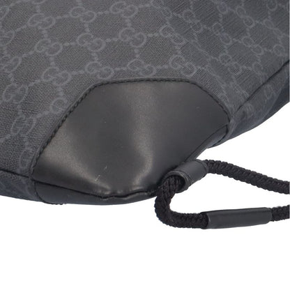 Gucci Drawstring Bag Sherry Backpack Daypack GG Supreme Canvas 473872 Men's