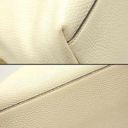 Gucci Soho Semi Shoulder Bag 536196 Leather Cream Fringe