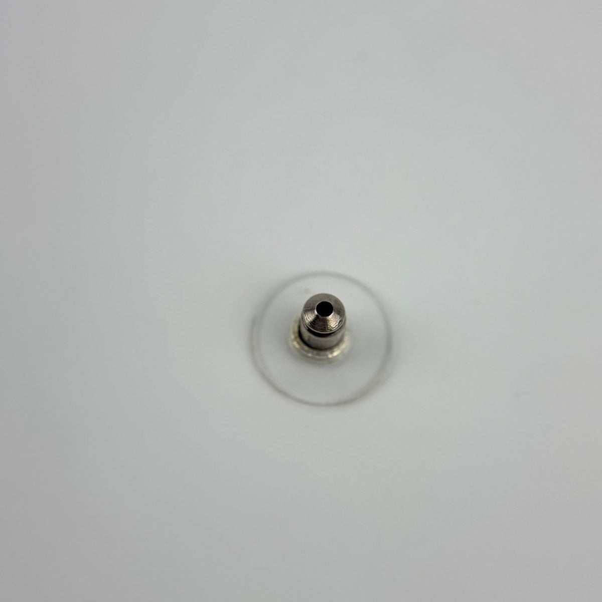 Chanel CC Logo Earrings Silver Vintage — view 11