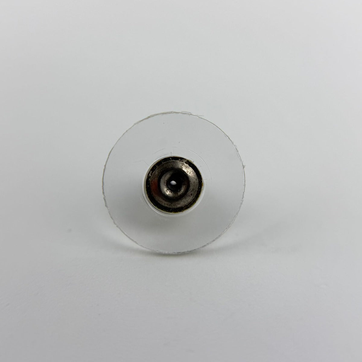 Chanel CC Logo Earrings Silver Vintage — view 13