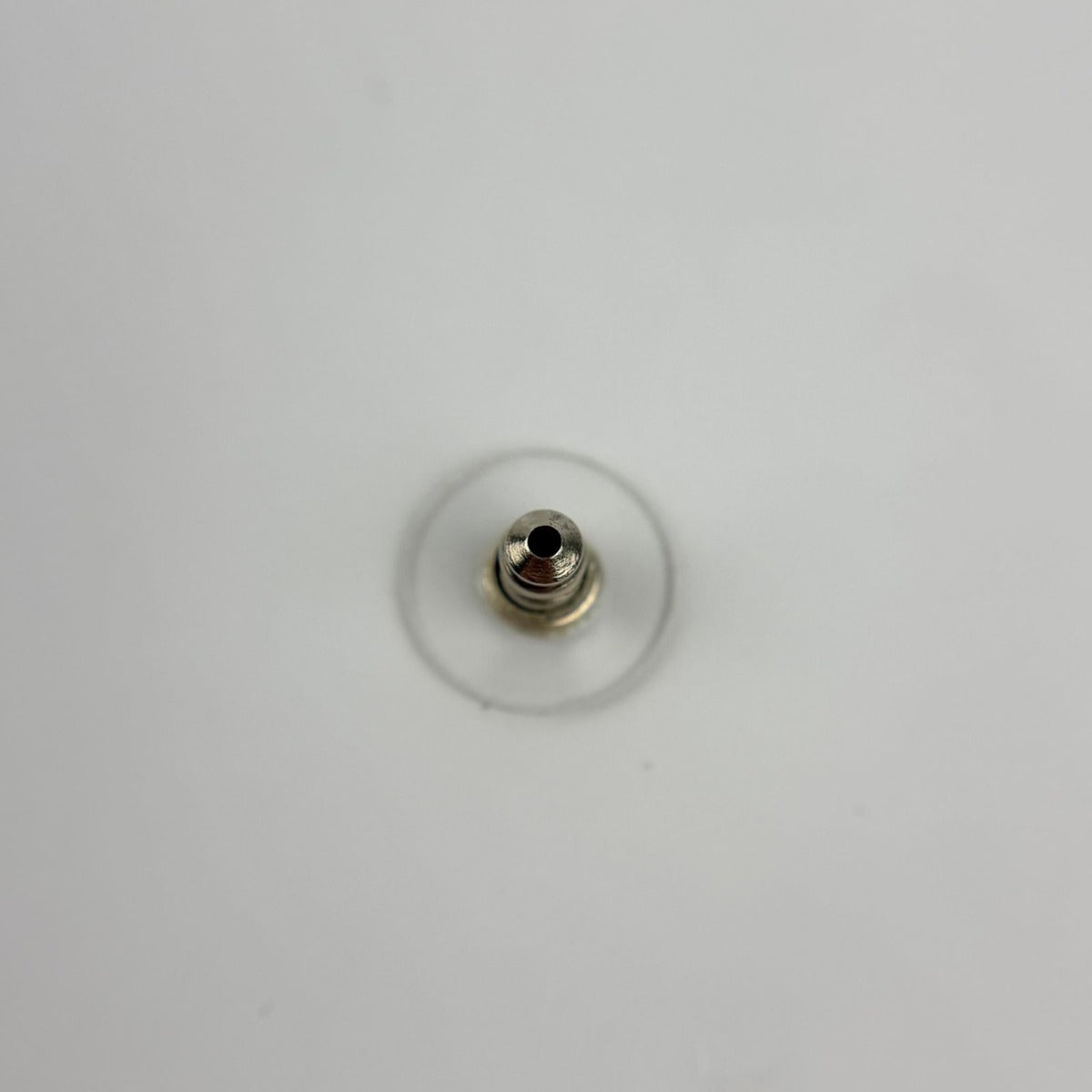 Chanel CC Logo Earrings Silver Vintage — view 10