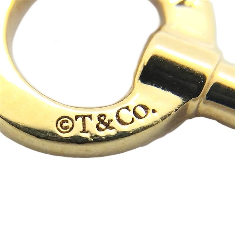 Tiffany & Co Tiffany & Co Round Key Pendant Top 18K 15g Gold