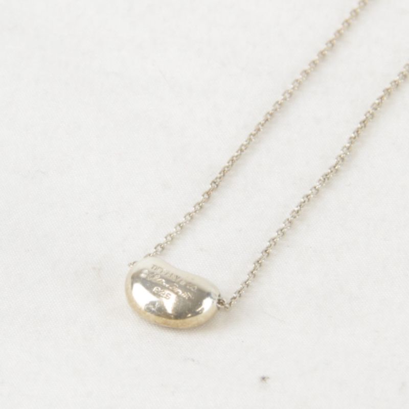 Tiffany & Co [tiffany & Co] Elsa Peretti Mini Beans Necklace Silver 925