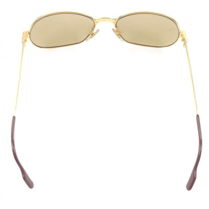 Cartier Vintage Maillon Panthere Sunglasses Gold Bordeaux 56 17 with Case — view 6