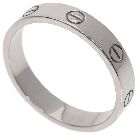 Cartier Mini Love Ring 58 18K White Gold