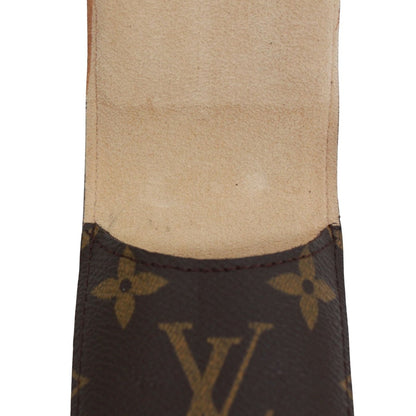 Louis Vuitton Monogram Pen Case Leather Brown Wallet — view 7