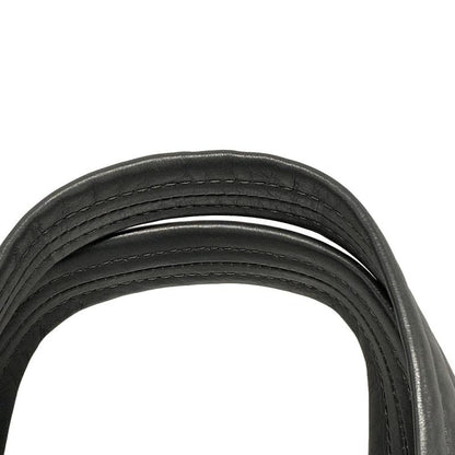 Bottega Veneta Intrecciato Dark Gray Leather Handbag