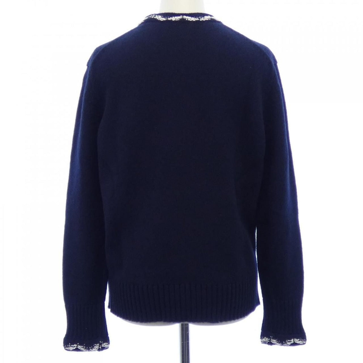 Chanel Knit Cashmere Navy — view 2