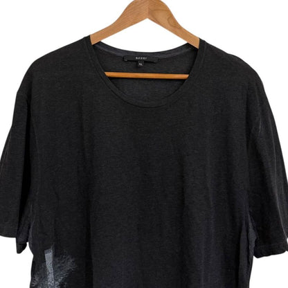 Gucci I Love You Short Sleeve T-Shirt Size XL Charcoal Gray Men's Used