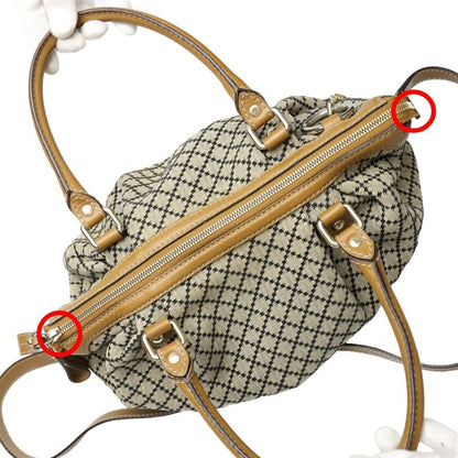 Gucci 247902 2-way Shoulder Bag Diamante Tote Bag Gucci Beige And Brown