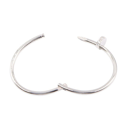 Cartier Bracelet Juste Un Clou Diamond 18k White Gold — view 3