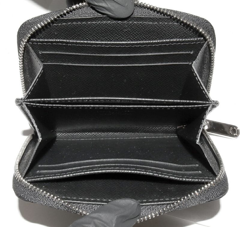 Louis Vuitton Coin Case Epi Noir Black Zippy Coin Purse M60152