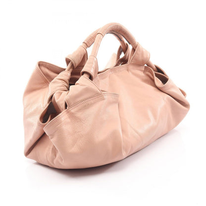 Loewe Handbag Nappa Aire Pink Beige Leather — view 2