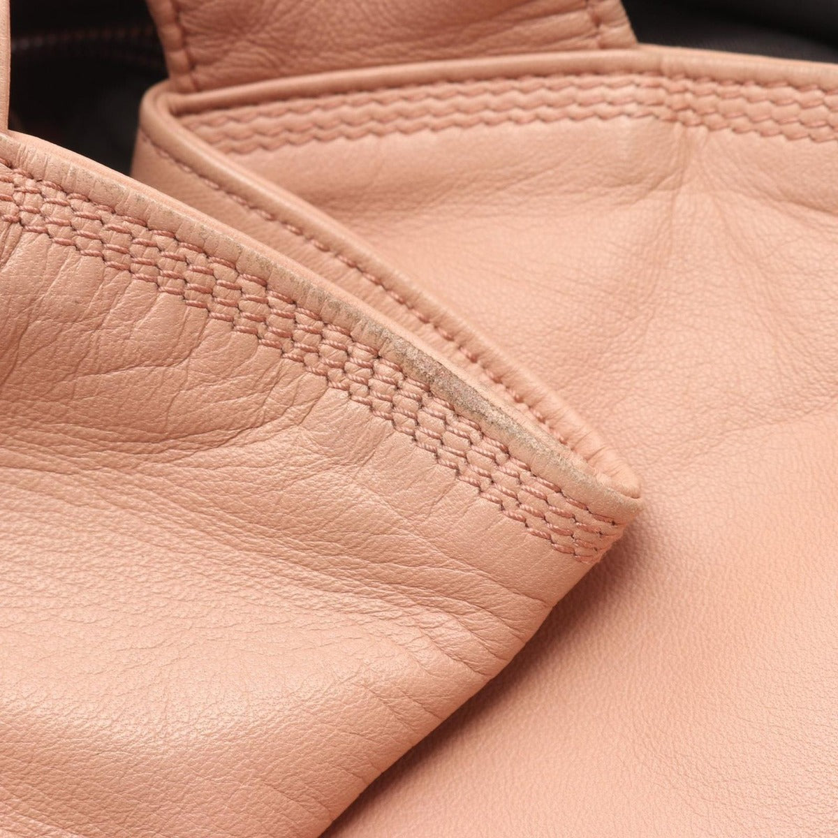 Loewe Handbag Nappa Aire Pink Beige Leather — view 7