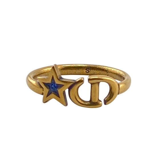 Dior Christian Ring Gold