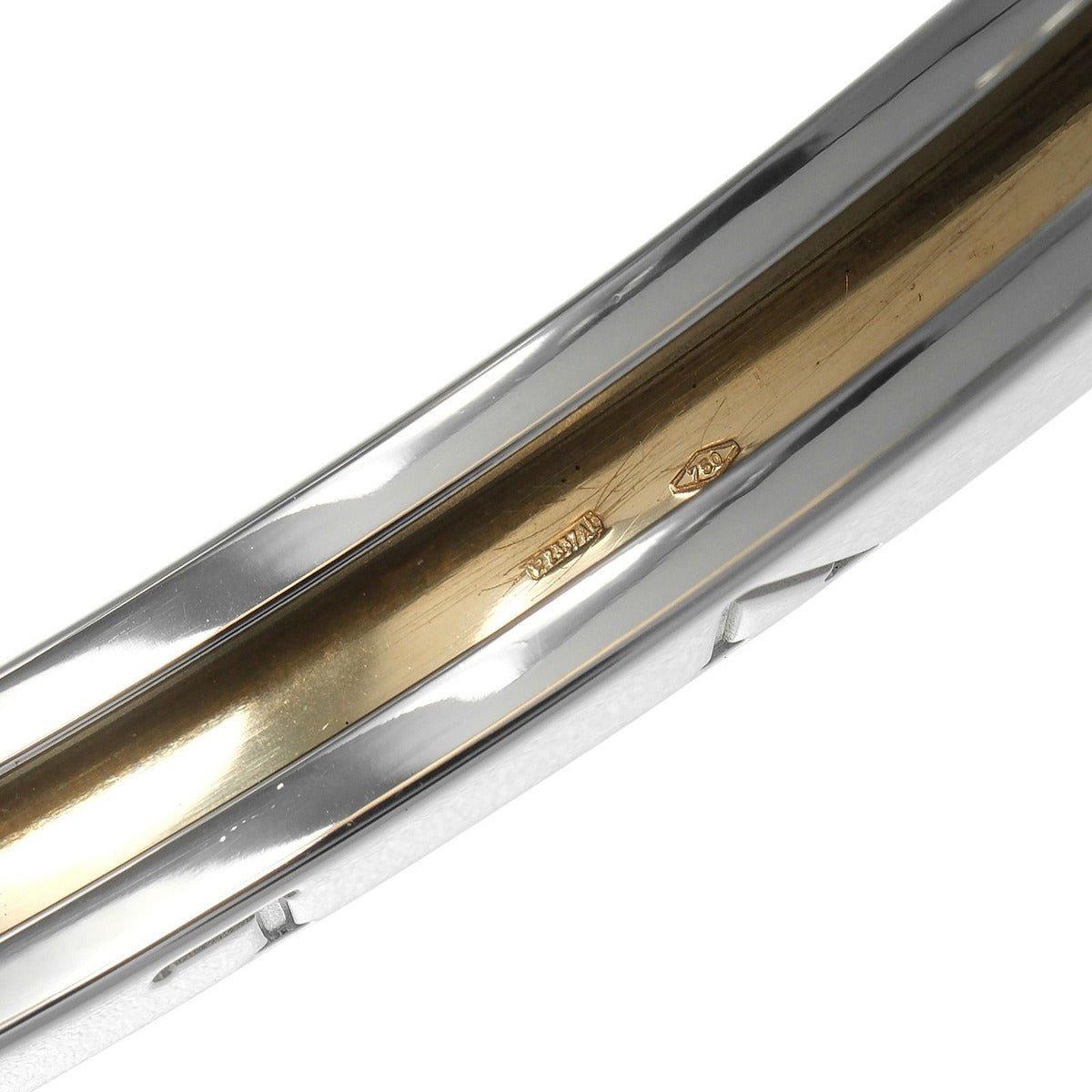 Bvlgari Bzero One Inner Circumference 18K Yellow Gold Bracelet — view 7