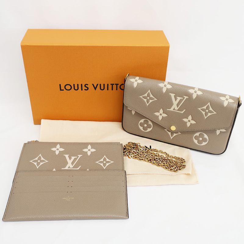 Louis Vuitton Pochette Félicie Shoulder Bag Monogram Empreinte M82610