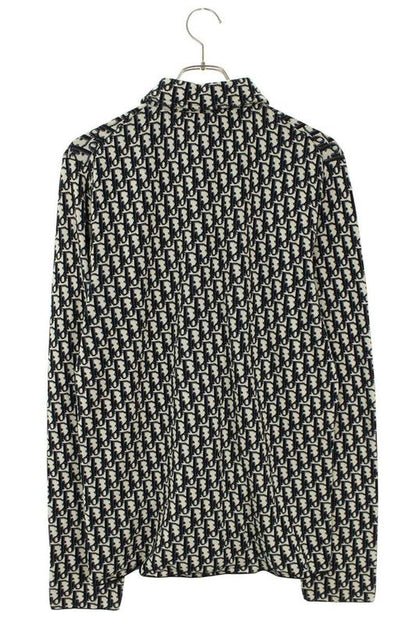 Dior 023m550at099 Obscure Pattern Allover Knit Long Sleeve Shirt Men's XS
