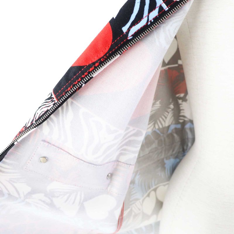 Hermes 23SS 3e0551d1 Wild Print Denim Dress With Serie Buttons Dress Multi 36