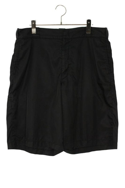Prada Spg32 Triangle Logo Plate Nylon Half Pants Men 50