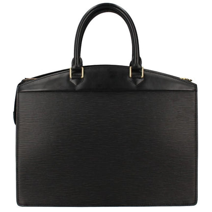Louis Vuitton Riviera M48182 Epi Women's Handbag Noir Black Excellent Condition