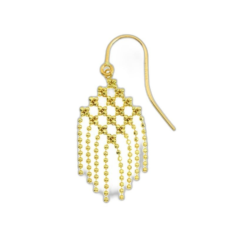 Tiffany & Co Fringe Earrings 18K YG Yellow Gold