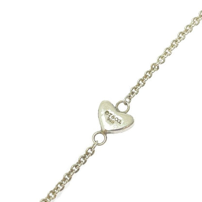 Tiffany & Co Silver Heart Link Lariat Necklace 8.6g 925 Engraved 426836 Necklace