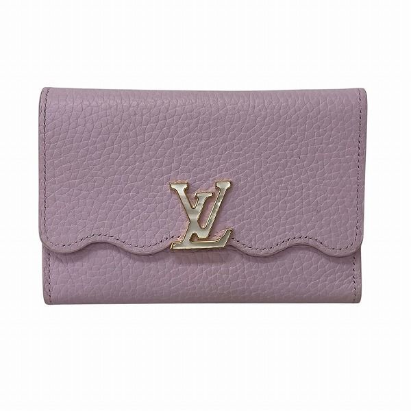 Louis Vuitton Taurillon Portefeuille Capucines Compact M82167 Bifold Wallet